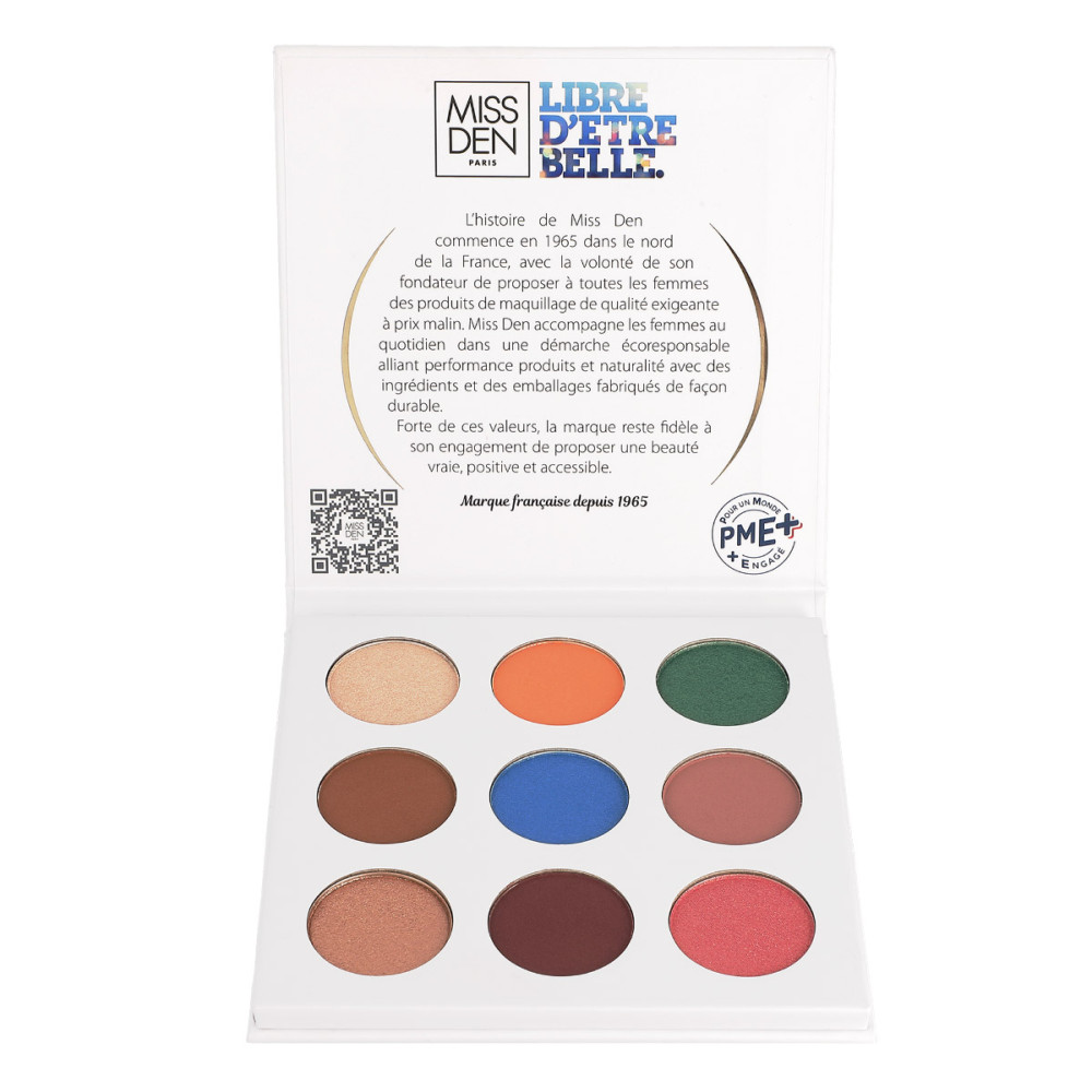 Palette yeux édition limitée Miss Den ouverte